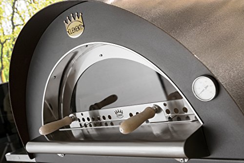 Forno a Legna Con Tetto Inox